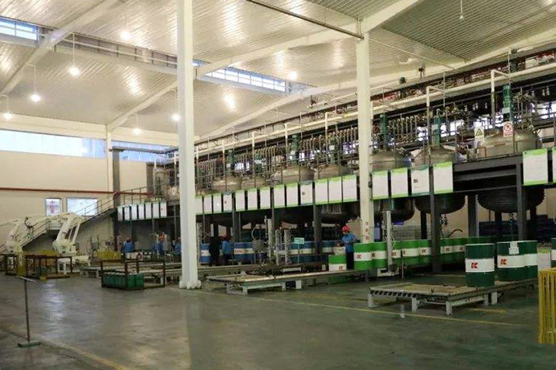 三美化工车间地坪施工展示图二