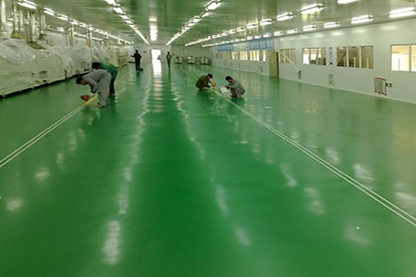 电子设备生产车间的防静电环氧地坪